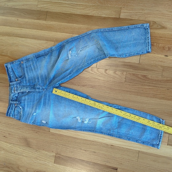 Lucky Brand Pants - High Waist Lucky Brand Blue Jeans Distressed Soft Cotton Natural Fiber